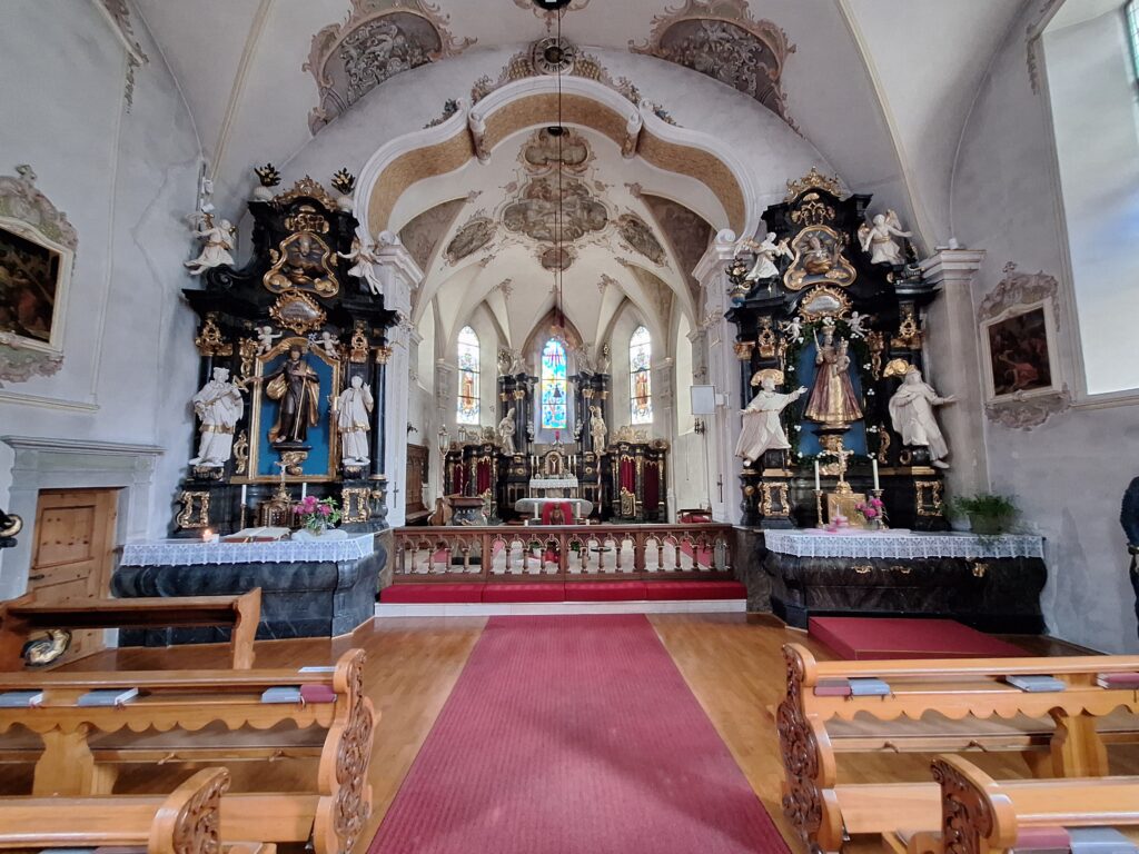 Pfarrkirche St. Gallenkirch Innenansicht