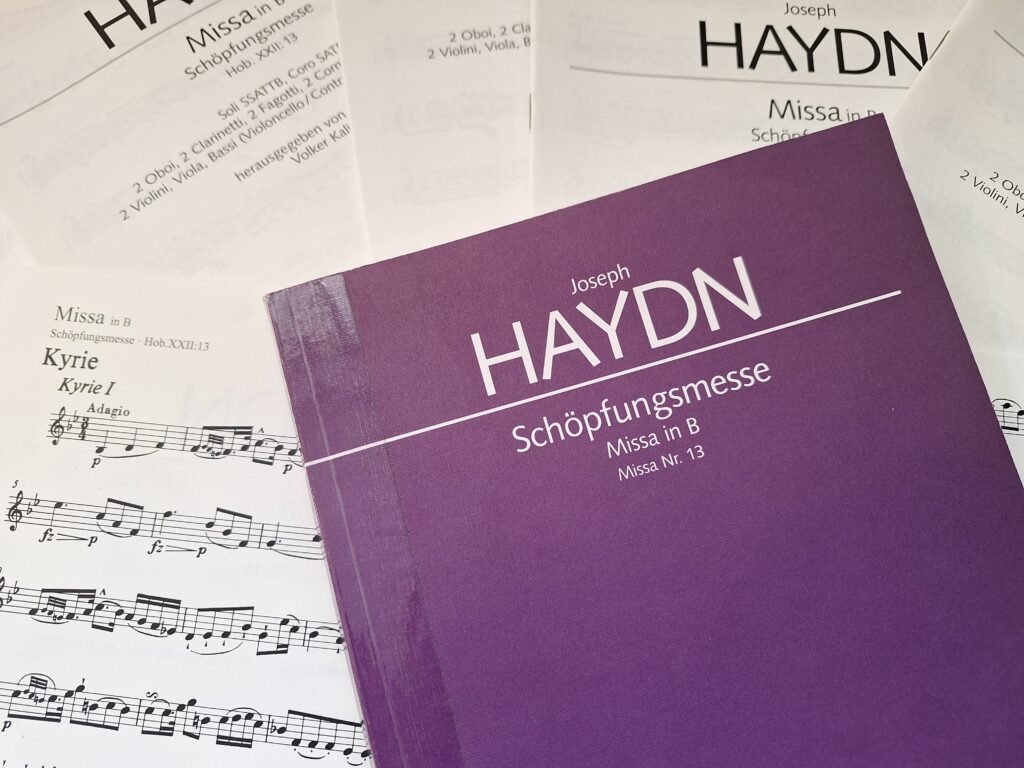 Haydn_Joseph_Schöpfungsmesse_Noten